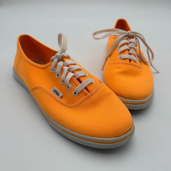 Vans Other - Vans off the Wall Bright Orange Sneakers Lo Pro TB4R Mens 8 Womens 9.5